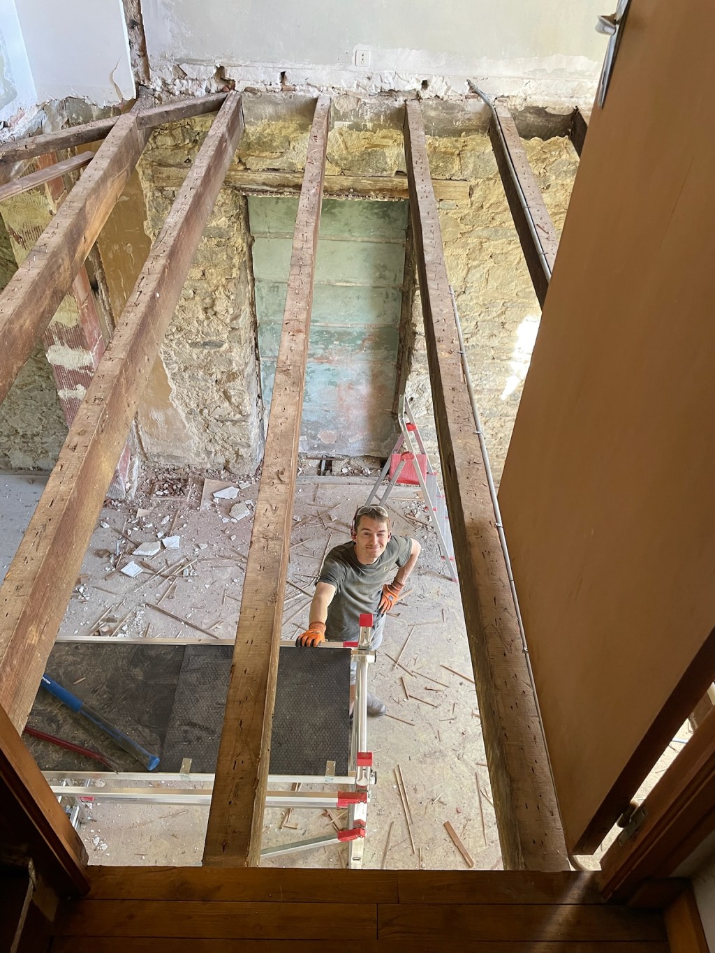 Opbouw van de keuken – nieuwe&nbsp;plafonds